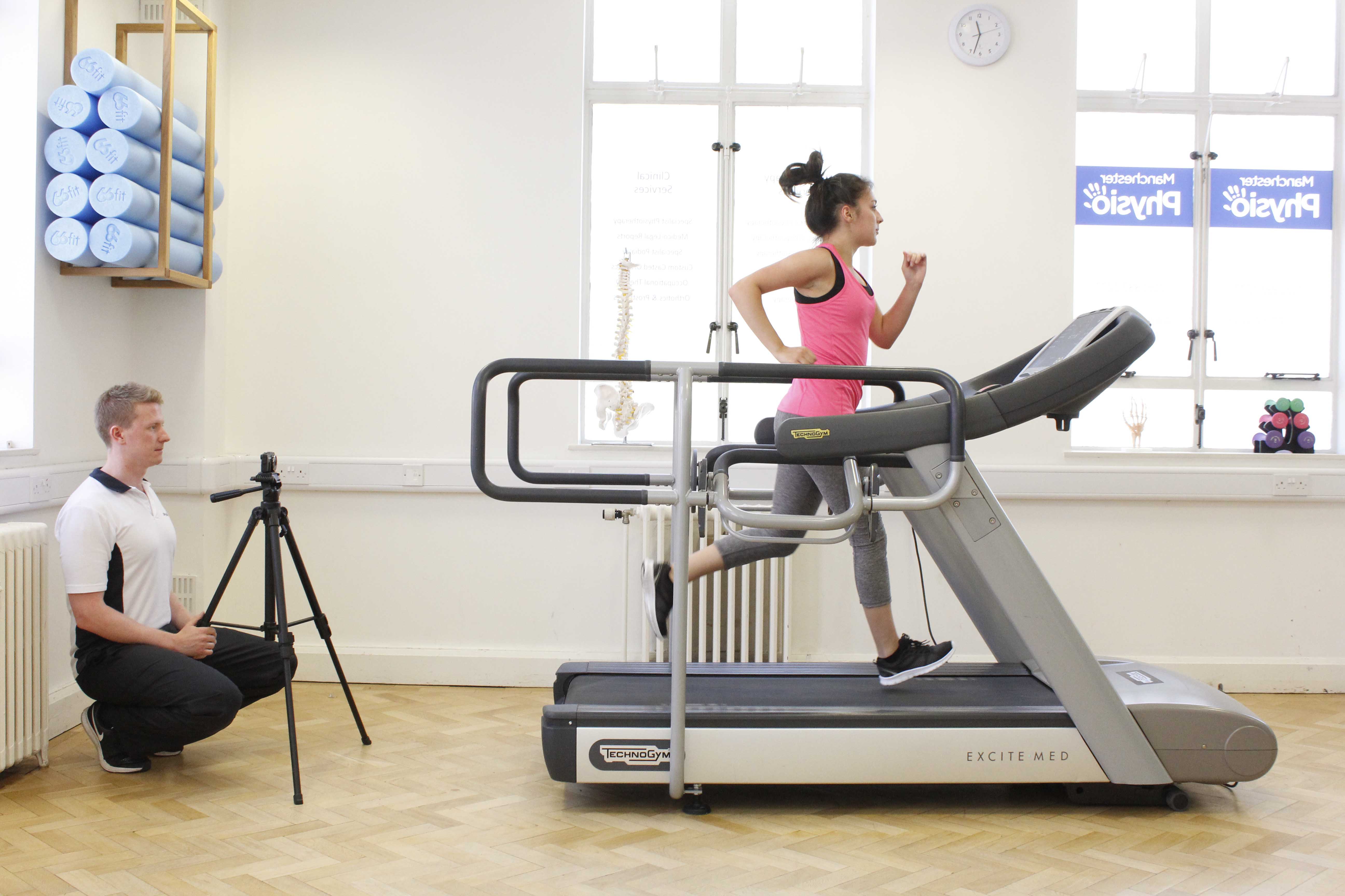 Biomenchanical Assessment using video analysis and a specialist treadmill