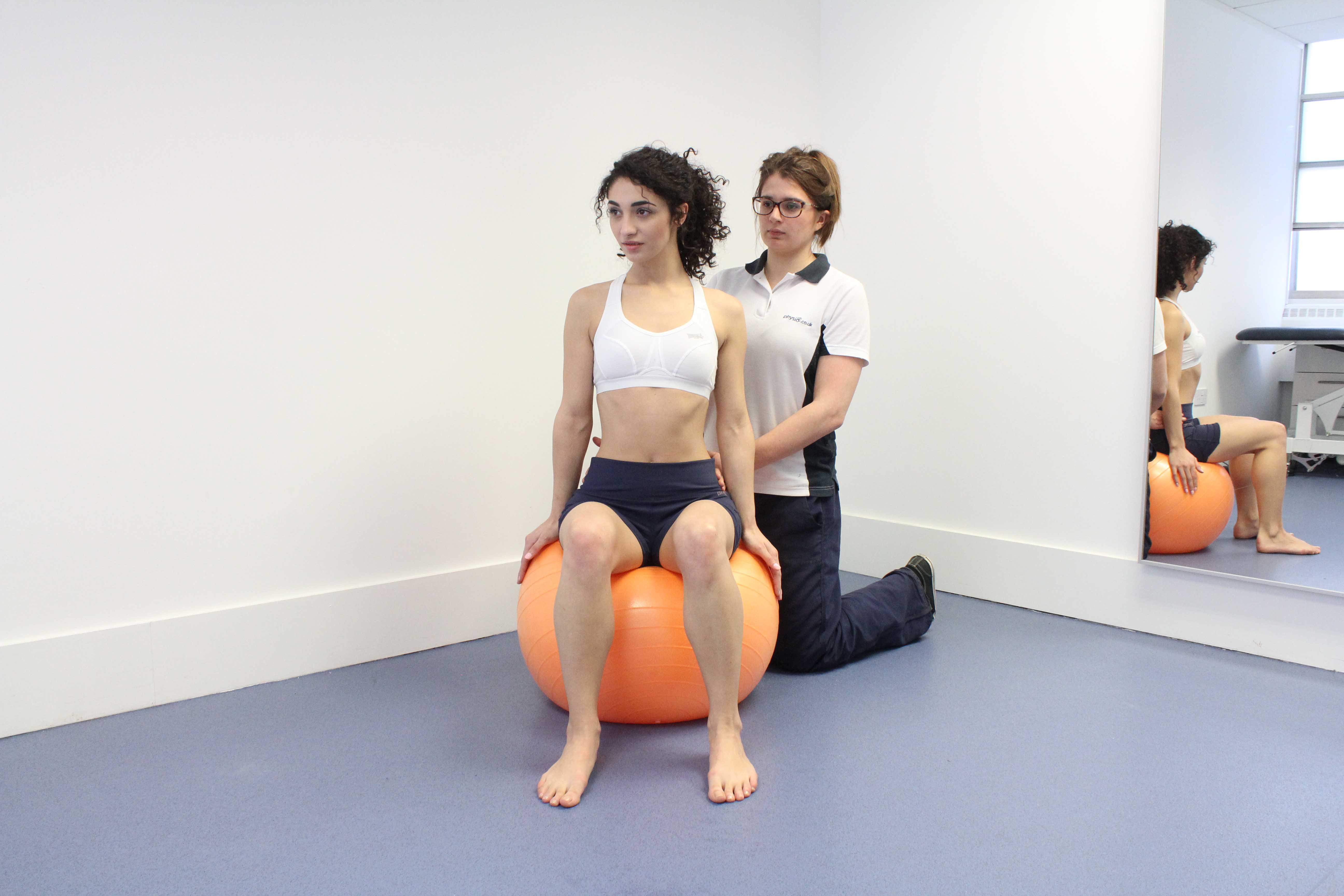 Active cycle of breathing exercises supervised by a specialist physiotherapist