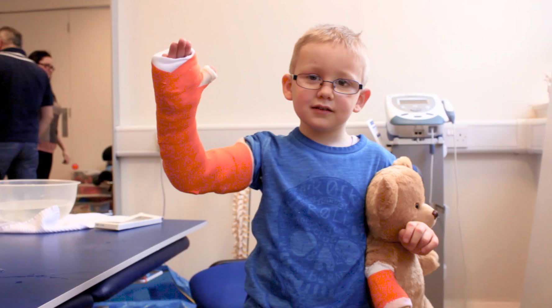 Our CIMT programme can help change a childs life enabling them to become more confident in using their affected limb.