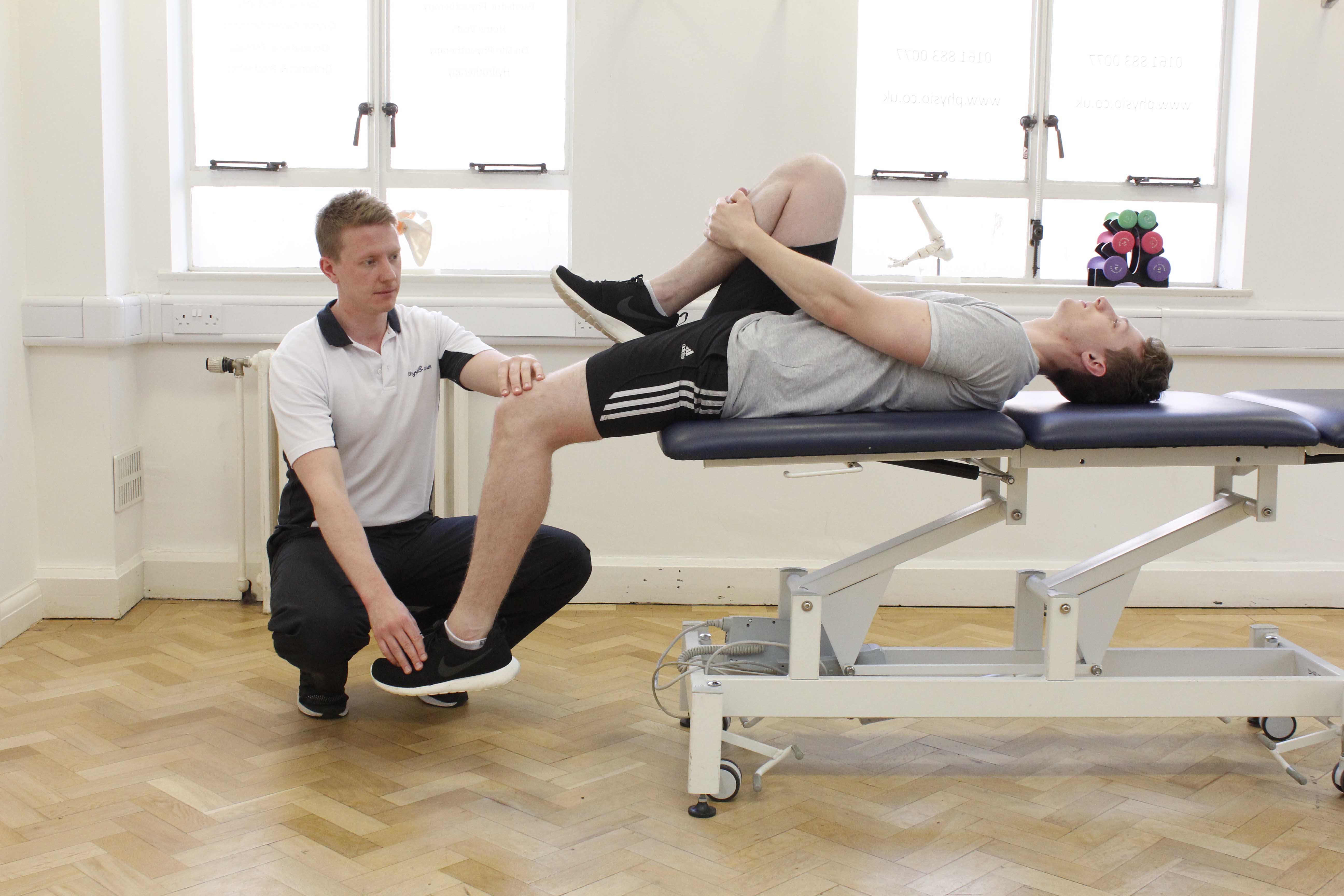 Biomechanical assessment led by specialist physiotherapist