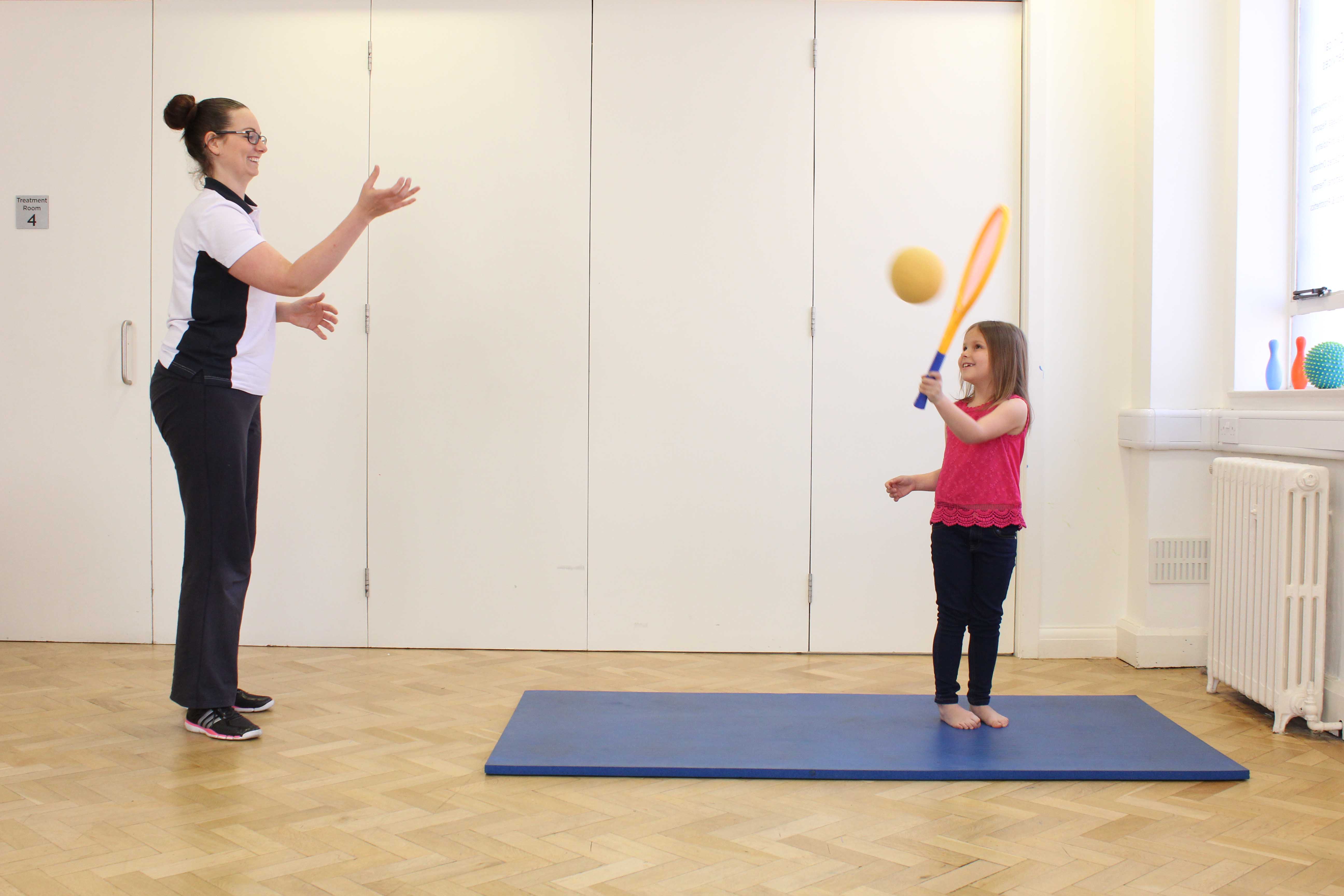 Improving patient awareness of body position through activity 